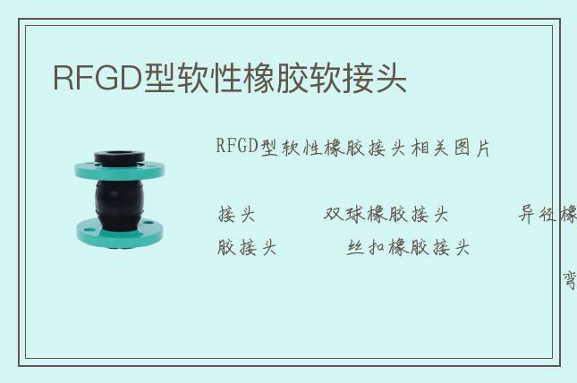 RFGD型软性橡胶软接头
